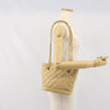 Chanel Vintage CC Chain Shopper Quilted Leather