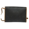 Christian Dior Vintage Honeycomb Flap Coated Canvas