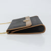 Christian Dior Vintage Honeycomb chain Canvas