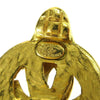 Chanel Vintage CC Heart Clip-On Metal