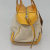 Salvatore Ferragamo Gancini Canvas and Leather