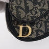 Christian Dior Saddle Zip Diorissimo Canvas