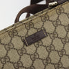 Gucci Zip Top Messenger GG Canvas with Leather