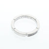 Cartier Maillon Panthere Band 18K White Gold with 4 Diamonds