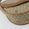 Christian Dior Vintage Honeycomb Canvas and Leather