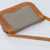 Christian Dior CD Shoulder bag Canvas and Leather