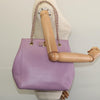Salvatore Ferragamo Vara Bow Chain Tote Leather