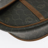 Christian Dior Vintage Honeycomb Flap Coated Canvas