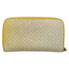 Bottega Veneta Intrecciato Long Zip Leather