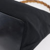 Gucci Vintage Bamboo Hobo Nylon