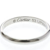 Cartier 1895 Wedding Band Platinum