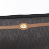 Christian Dior Vintage Honeycomb Zip Coated Canvas