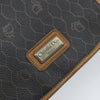Christian Dior Vintage Honeycomb Flap Canvas and Leather