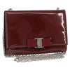 Salvatore Ferragamo Vala Chain Patent leather