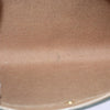 Christian Dior Vintage Honeycomb Zip Canvas and Leather