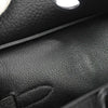 Hermes HAC Birkin Black Fjord with Palladium Hardware