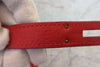Hermes Kelly Red Clemence with Gold Hardware