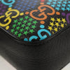 Gucci Front Zip Messenger Psychedelic Print GG Coated Canvas