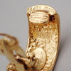 Chanel Vintage CC Round Drop Clip-On Metal