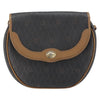 Christian Dior Vintage Honeycomb Flap Coated Canvas
