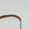 Celine Vintage Macadam Circle Logo Canvas and Leather