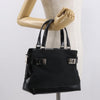 Salvatore Ferragamo Double Gancini Side Buckle Tote Canvas