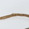 Christian Dior Vintage Honeycomb Canvas and Leather