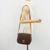 Celine Vintage Macadam Canvas and Leather