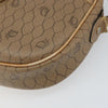 Christian Dior Vintage Honeycomb Canvas and Leather