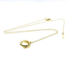 Tiffany & Co. Atlas X Closed Interlocking Pendant 18K Yellow Gold