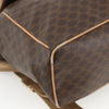 Celine Vintage Drawstring Flap Macadam Coated Canvas