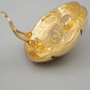 Chanel Vintage CC Flower Clip-On imitation pearls in gold plated