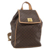 Celine Vintage Drawstring Flap Macadam Coated Canvas