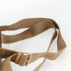 Celine Vintage Drawstring Flap Macadam Coated Canvas