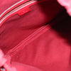 Gucci Logo Drawstring Striped Canvas