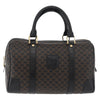 Celine Vintage Duffle Macadam Coated Canvas