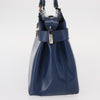 Salvatore Ferragamo Double Gancini Side Buckle Tote Leather