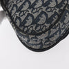 Christian Dior Saddle Zip Diorissimo Canvas