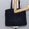 Prada Front Pocket Zip Tote Tessuto