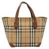 Burberry Nova Check Tote canvas check pattern