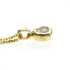 Chopard Happy Diamonds Heart Pendant 18K Yellow Gold with Diamonds and 1 Floating Diamond