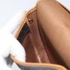 Christian Dior Vintage Honeycomb Flap Canvas and Leather