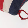 Gucci Logo Drawstring Striped Canvas
