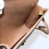 Christian Dior Vintage Honeycomb Flap Canvas and Leather