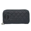 Chanel Cambon Zip Around Quilted Lambskin