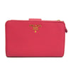 Prada Tab Bifold Saffiano Leather