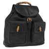 Gucci Vintage Bamboo Leather