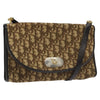 Christian Dior Vintage Trotter Flap Canvas