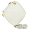Chanel Vintage Diamond Tassel Quilted Lambskin