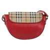 Burberry Maydown Haymarket Coated Canvas and Leather